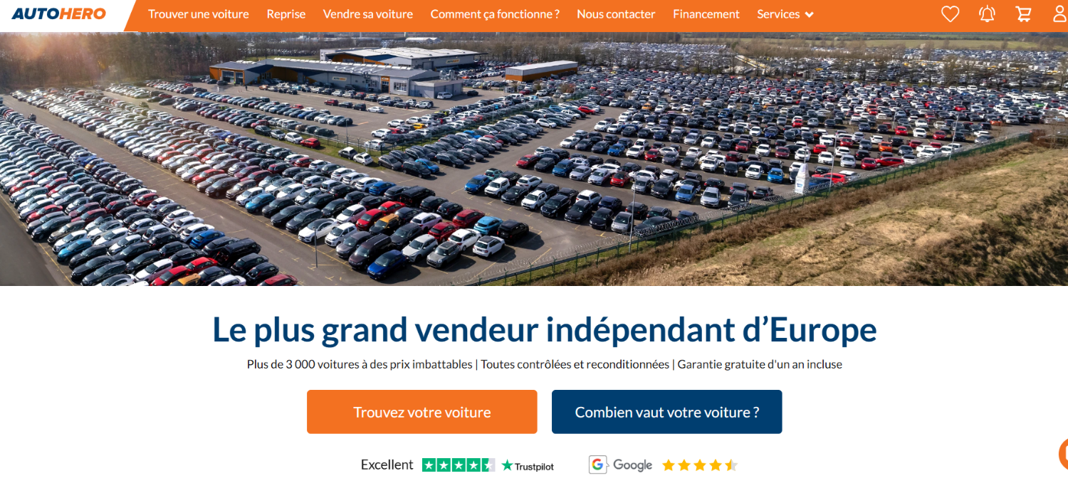 Auto Hero : Solution en ligne pour l'achat de voitures d'occasion